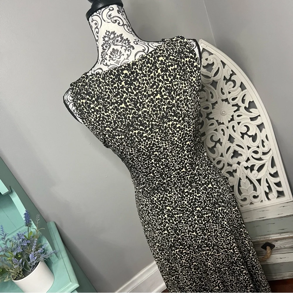 Jessica Howard Ditsy Floral Geo Sleeveless Dress Size 6 NWOT Wedding Guest - Picture 11 of 14